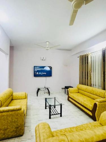 Uttara Apartment | 3 Bedroom AC WiFi Luxury Apartment Near Airport & Metro Sector 7 Uttara
