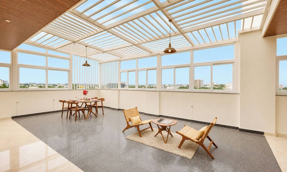 Domlur Apartment | Alaya Stays SLV Ventures Penthouse 4BHK