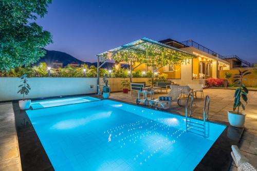 Bedla Villa | ELIVAAS Signature 2 BHK Pet Friendly Villa with Pvt Pool - Heaven in Hill