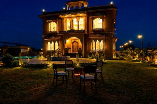 Jaipur Villa | ELIVAAS Signature Nirvana Farms 5-BHK Farmhouse with Private Pool, Lounge Area and Garden