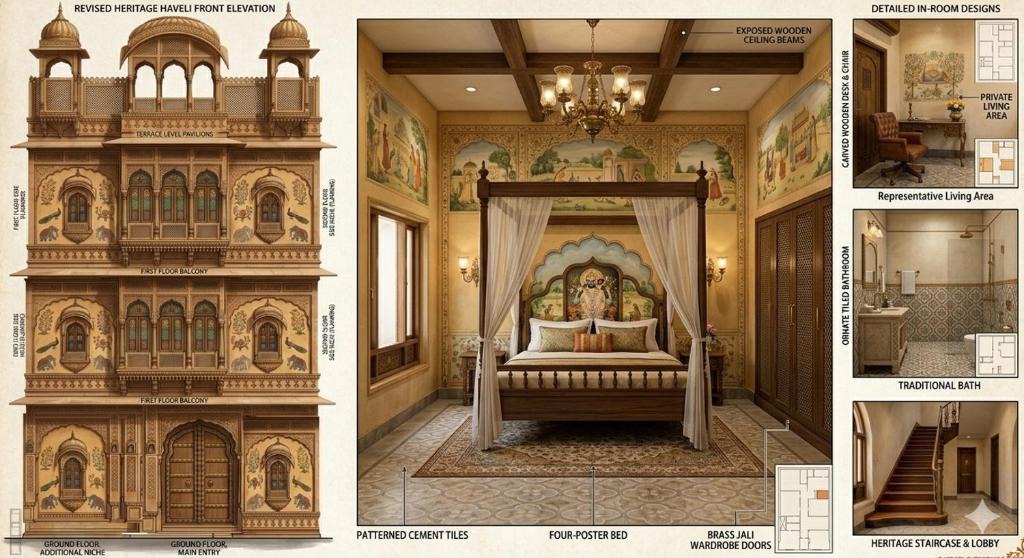 Bhadesar Hotel | Hotel Saleh Haveli-Sanwaliya Seth