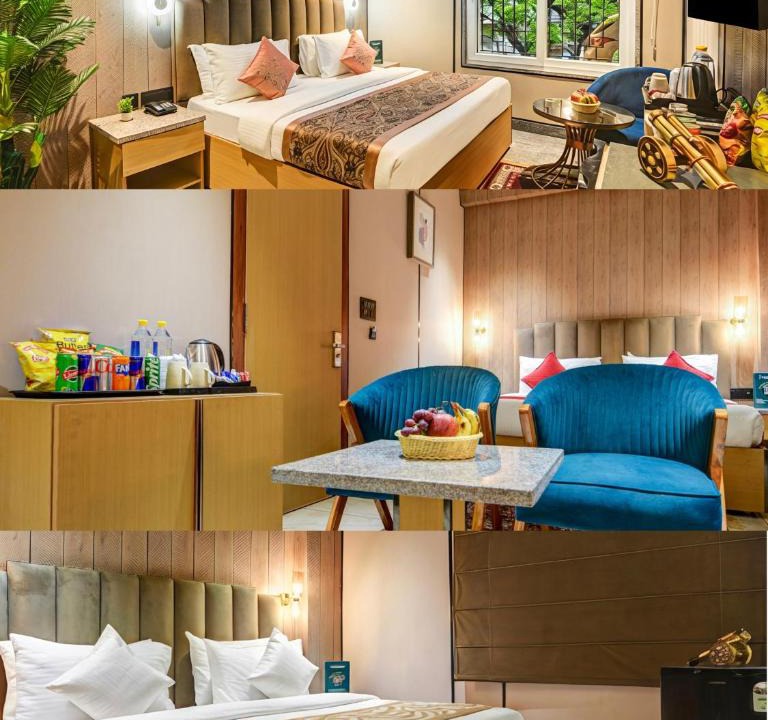 Jangpura Hotel | J Residency with Free Pickup from Nizamudin Railway Station 12 PM TO 6 PM