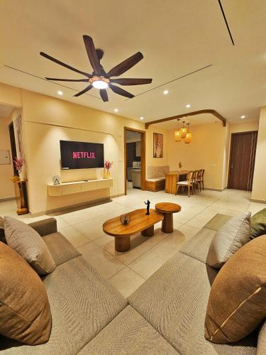 Chandigarh Apartment | Japandi theme Apartment 10 mins from Chandigarh Airport - by Zeppelin Stays