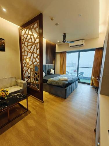 Greater Noida Apartment | KakoonStudios Balcony Bliss