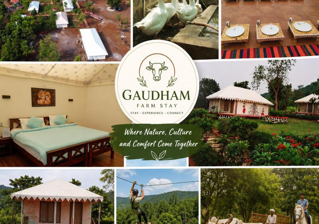 Pali House | Krishna's den- a cottage retreat a Gaudham Periyar Farmstay