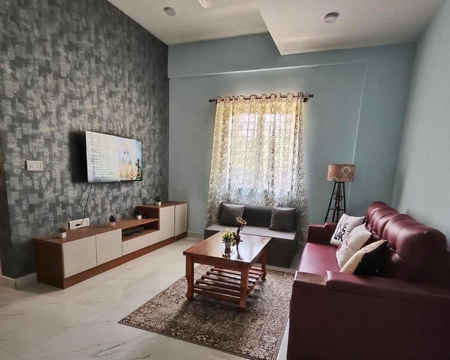 Narasapura Apartment | Modern Stay 2BHK near BLR Airport & Parks