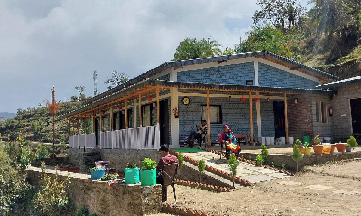 Almora House | Peaceful Retreat in Nature | Kumaon Village Farmstay by stream at Kakrighat
