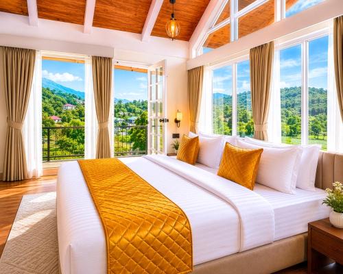 Suja Hotel | Riaso Luxury Villas Bir Billing , Panoramic Himalayan Views