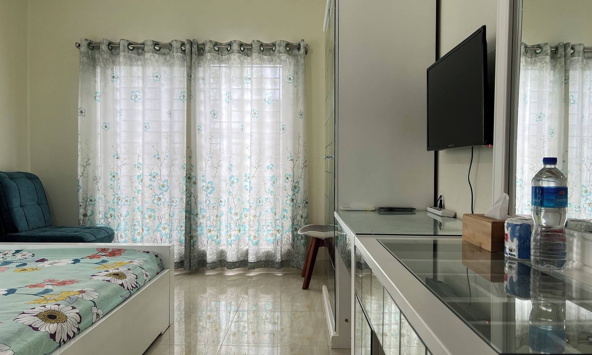 Basundhara Residential Area Apartment | Roof top One Bed Fully Furnished Apartment with Kitchen, small Living & Bathroom