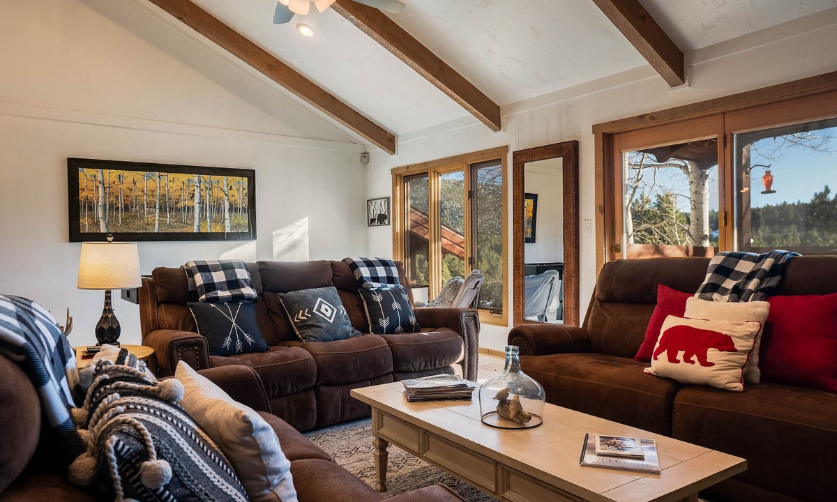 Angel Fire House | Spacious Townhouse, Firepit, Walkable to Park/Golf/Tennis, Foosball, Two Decks