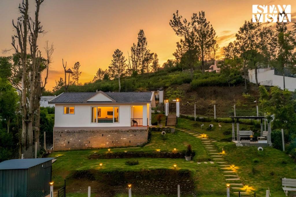 Ooty Villa | StayVista at Rustling Pine with Bonfire, BBQ & Lawn