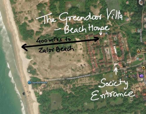 Fatrade House | The Greendoor Villa - Beach House , 400 mtr beach