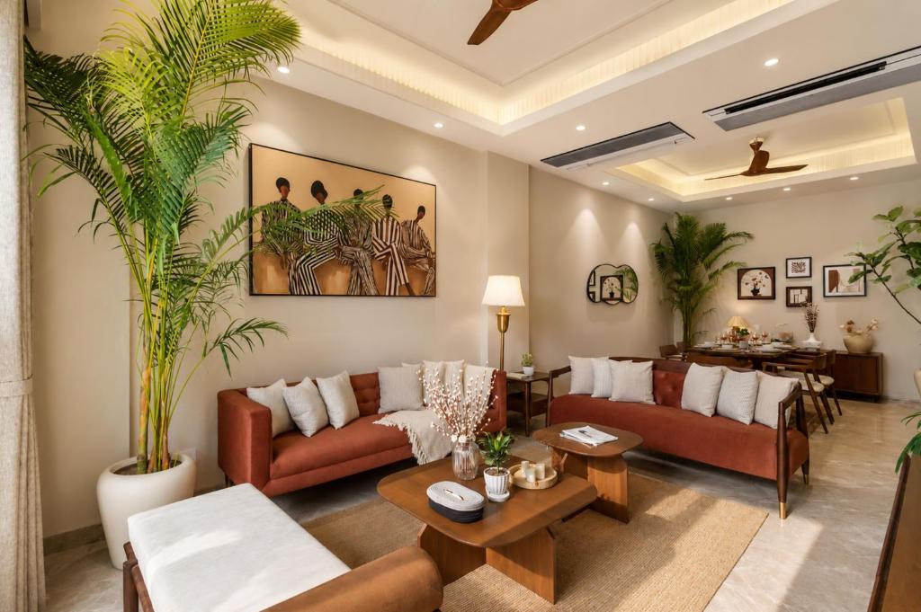 Green Park Apartment | The Urban Perch by The Blue Kite - 3BHK Spacious & Modern Apartments With Kitchen & WiFi