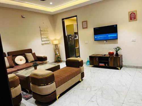 Zirakpur Apartment | Urban Deck Stylish & Cozy 3BHK Home