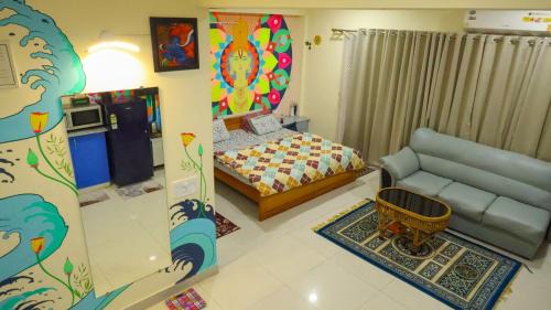 Kolkata Apartment | XF134 Siddha Xanadu Studio apartment with Terrace