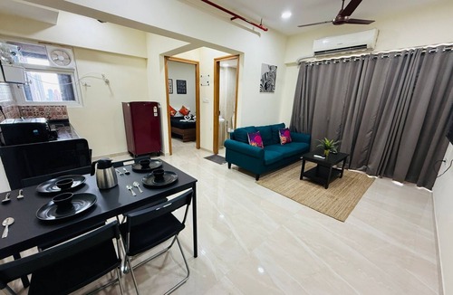 Wadala Apartment | 1BR Service Apart Parel 3901 Near TMH By Florastays