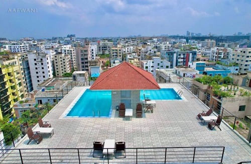 Basundhara Residential Area Apartment | 350sqft 4 Apartment with Pool and Sauna