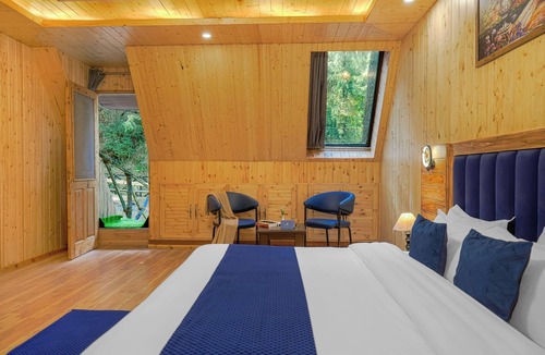 Kufri Ski Chalet | A-Frame Villa Kufri - Forest Stay + Bonfire