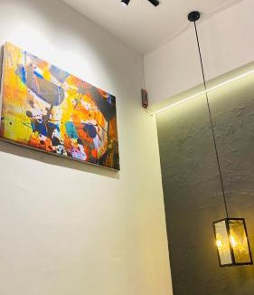 Greater Noida Apartment | Black door