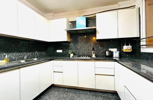 Greater Kailash Apartment | BluO 3BHK M Block Market -Lift, Balcony, Parking