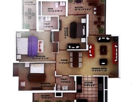 Zirakpur House | Classic Home by Sonia
