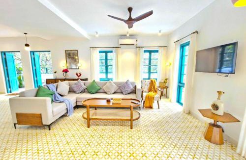 Siolim Hotel | DanCenter Iksana Villa Siolim | 3BHK | Pvt Pool | Goa