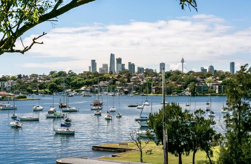 Drummoyne Apartment | Drummoyne- STG38 St Georges Crescent - Waterfront 2BR Apartment with Harbour Views, Pool Entertaining Area Near Birkenhead Point