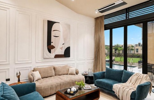Rajawas Villa | ELIVAAS 24 Carat 4-BHK Villa with Private Outdoor Pool, Cabana, Garden, Gazebo & Open-Air Dining