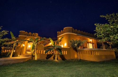 Sonepat Resort | ELIVAAS Signature Aanandam Villas and Resort Pet-friendly Premium Room With Shared Pool, Restaurant & Garden