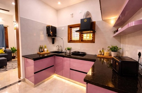 Mysore Apartment | Hill View Comforts-Foot hills of Chamundi Hills. Pet-Friendly!