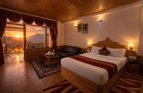 Vashist Hotel | Hotel Hollywood Vibes #riverview #premium rooms #prime location #most awarded #parking #top rated #open terrace #lawn #best selling hotel in manali