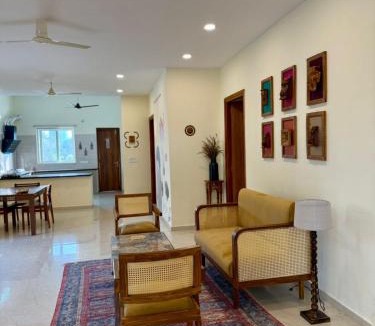 Serilingampally Apartment | Indie vibe stay 3bhk at Kondapur
