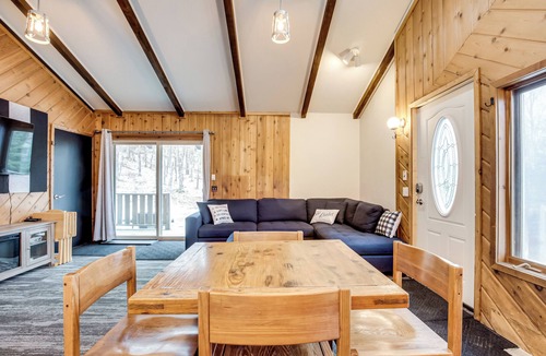 Stambaugh Condo | Iron River Retreat w/Sauna: Walk to Ski Brule!