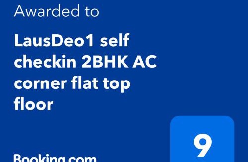 Thiruvananthapuram Apartment | LausDeo1 self checkin 2BHK AC corner flat top floor