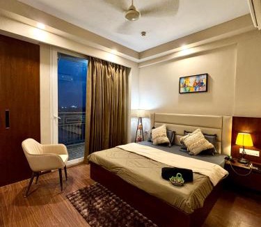 Greater Noida House | Luma Stay Netflix & Chill Near Expo Mart
