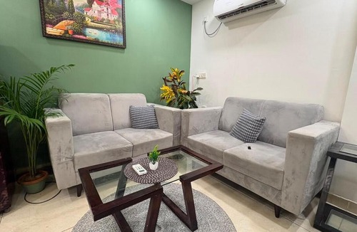 Chandigarh Apartment | Luxury 1BHK Self Check-in Balcony View