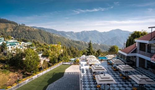 Baldeyan Resort | Marigold Sarovar Portico Shimla with Heated pool and AC Rooms-A Resort cottage and SPA