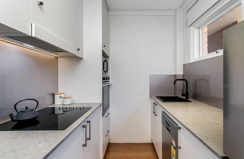Mosman Apartment | Mosman Bay - MOS17 - Mosman Street - Bright 1BR with Balcony Sparkling Mosman Bay Views Near Ferry Cafes