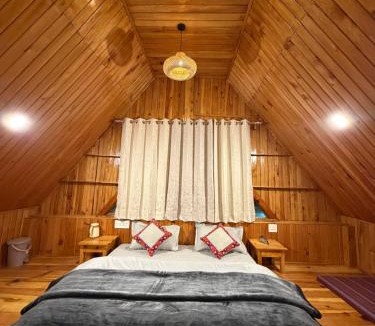 Banjar House | Nature Retreat cottage A frame cabin sainj valley