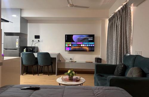 Viman Nagar Apartment | NEON - Nirvana Stays With PVT Balcony -1 Km from Airport