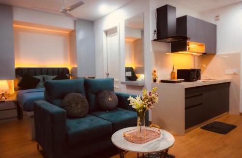 Viman Nagar Apartment | NEON - Nirvana Stays With PVT Balcony -1 Km from Airport