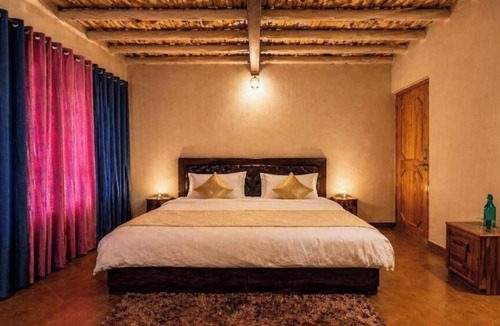 Spiti Bed & Breakfast | Pema’s Cottage – Standard Double Room with Valley Views, Chicham Bridge (Spiti)