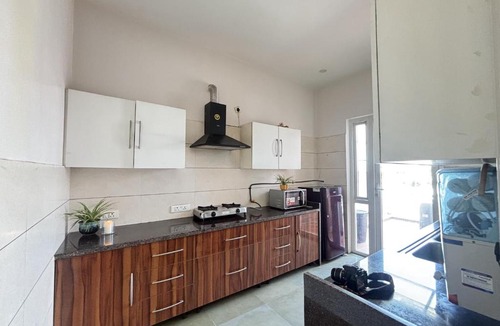 Panchkula Urban Estate House | Red Brick House