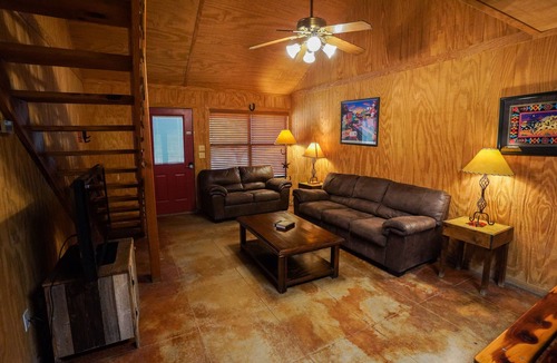 Sabinal Cabin | Riverfront cabin with a pool!