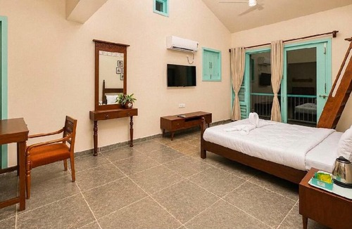 Rajgurunagar Villa | Rustic nature escape with windmill views, Kamshet