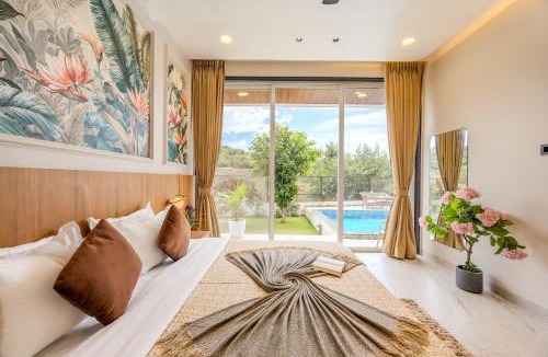 Aamby Valley City Villa | SK Villa 4-BHK Retreat with Private Pool, Sit-Out Views, Near Korigad Fort