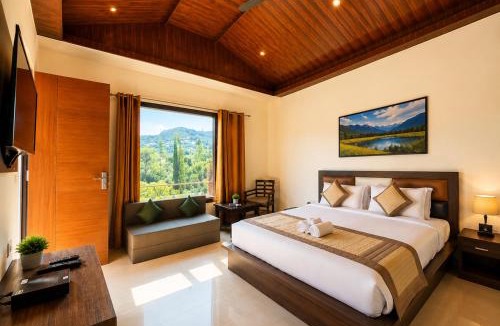 Kandaghat Resort | Skywood by Vankuteer - Pool & Mountain view Rooms