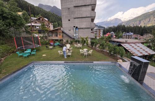 Manali Resort | Smugglers Resort #Mountainview #Swimmingpool #AC #Playingzone