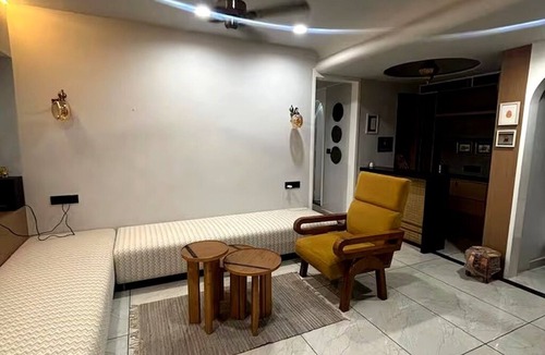 Ahmedabad Apartment | Soothing 2-bedroom apartment with AC in vibrant Ahmedabad