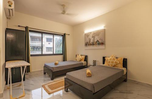 Fatrade Apartment | Spacious 2BHK 5 Min Walk To Zalor Beach